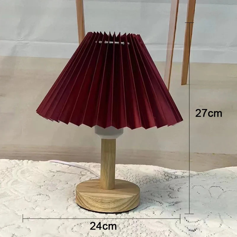 DecorBites™ LED Retro Table Lamp USB Plug Desk Night Light for Interior Lighting