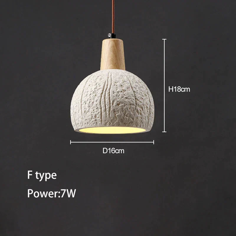 DecorBites™ Concrete Ceiling Hanging Pendant Chandelier for Bedroom, Restaurant, and Bar