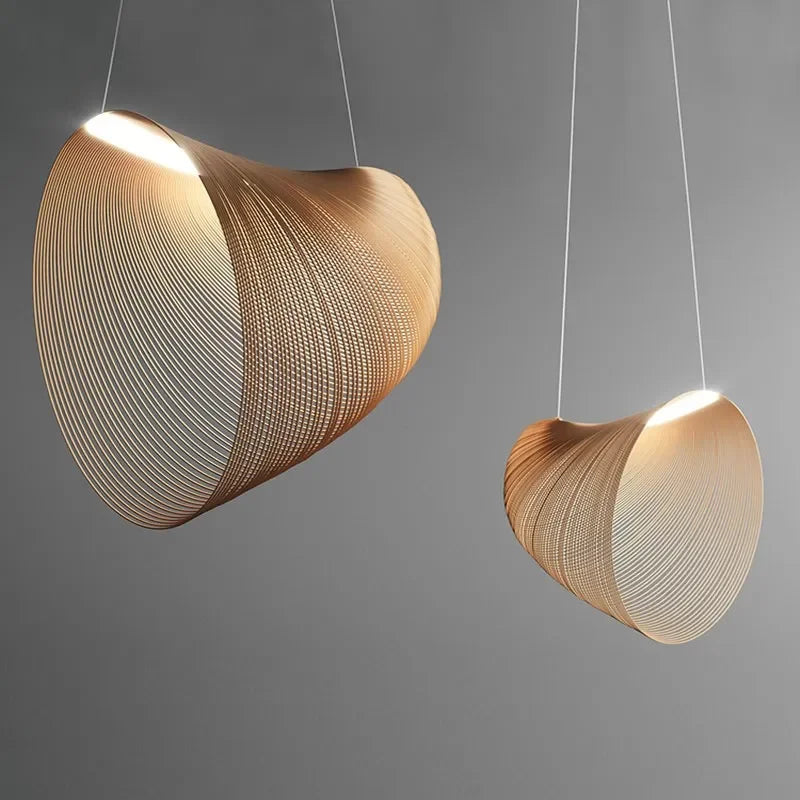 DecorBites™ Bamboo Pendant Light Chandelier for Living Room Dining Kitchen Décor
