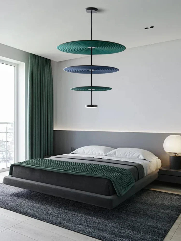 DecorBites™ Cotton Round Pendant Lights for Modern Minimalist Home Decor