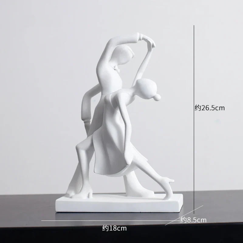 Abstract Figures Sculpture Modern Minimalism Decor Room Crafts DecorBites™ Aesthetics