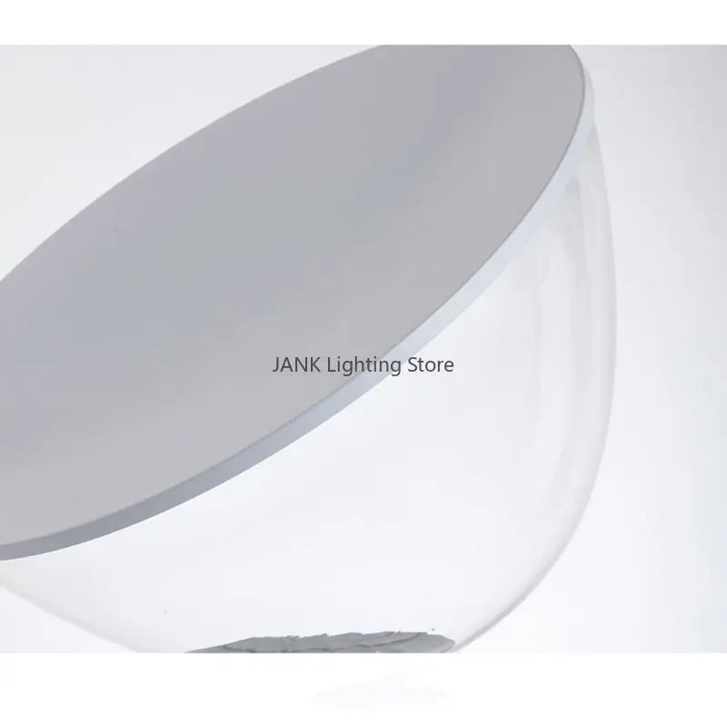 DecorBites™ Aluminum LED Desk Lamp Glass Shade High-end Decor Lighting