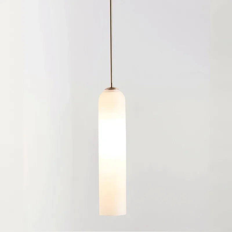 DecorBites™ LED Green Glass Pendant Lamp for Kitchen Bar Decor - Hanging Chandeliers Lighting