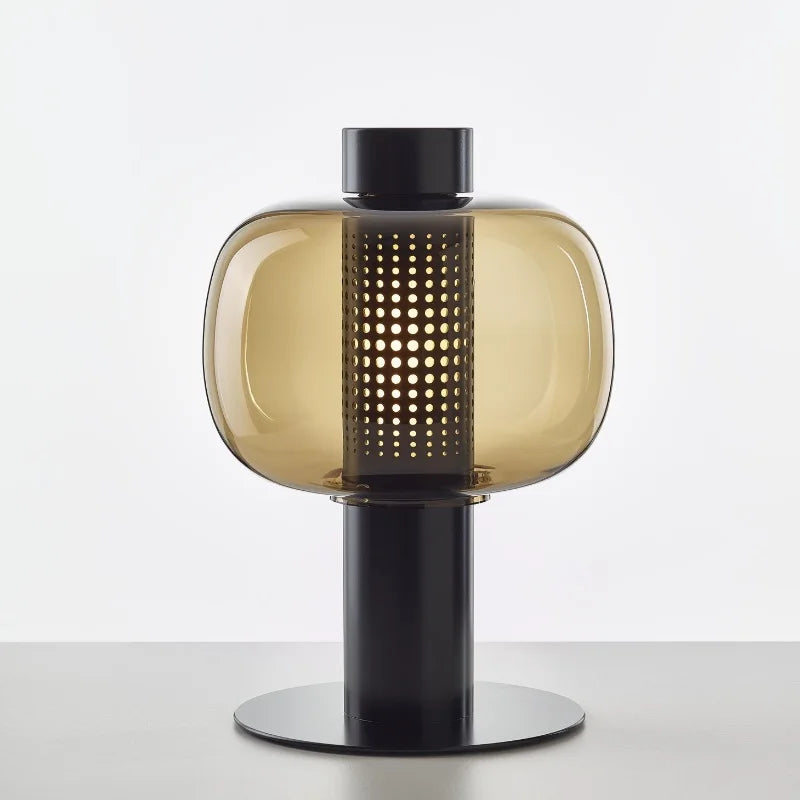 DecorBites™ Glass Table Light: Modern Light Luxury Bedside Lamp