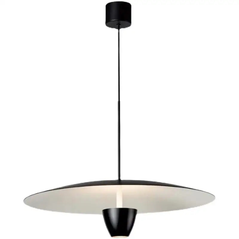 DecorBites™ Black LED Hanging Light: Modern Nordic Minimalist Design for Restaurant, Bar, Hotel.