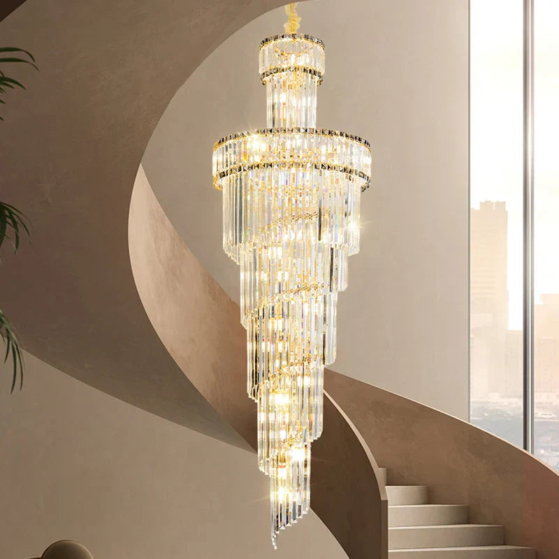 DecorBites™ Crystal Chandelier | French Simple Design for Dining Room, Living Room, and Master Bedroom