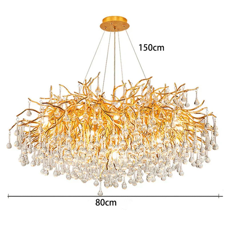 DecorBites™ LED Pendant Chandeliers Modern Home Decor Indoor Lighting Living Room Dining Room