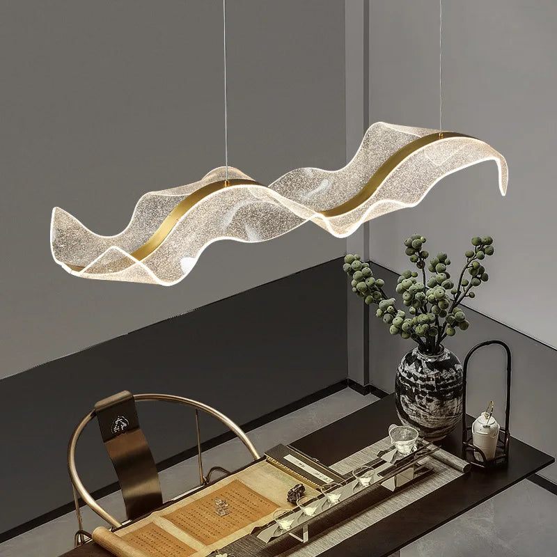 DecorBites™ Acrylic LED Pendant Lights for Dining Living Room Kitchen Chandelier
