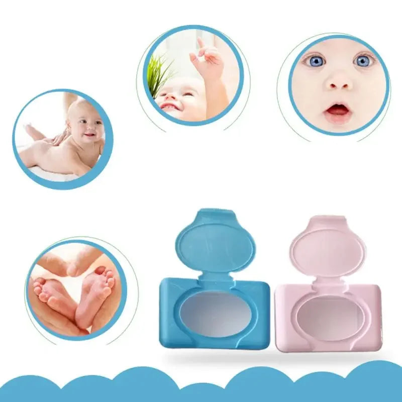 DecorBites™ Baby Wet Wipes Dispenser Holder for Home, Car, Travel, Office, Bathroom