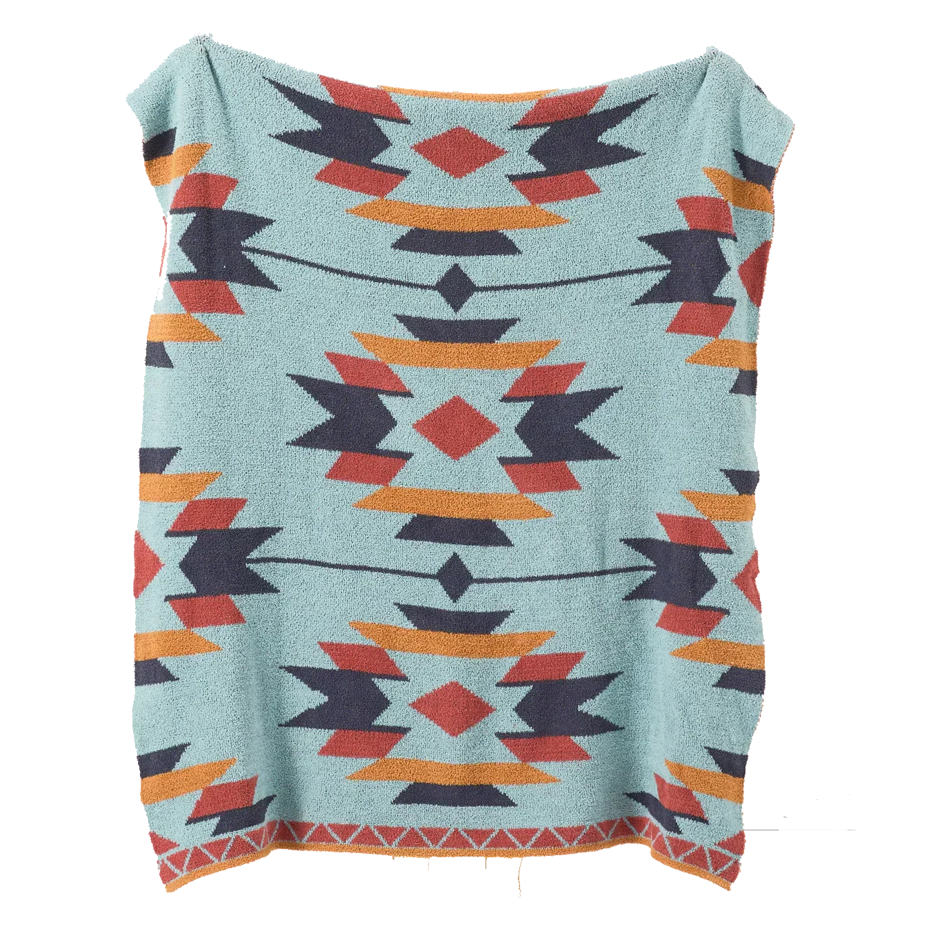 DecorBites™ Bohemian Flower Knitted Throw Blanket