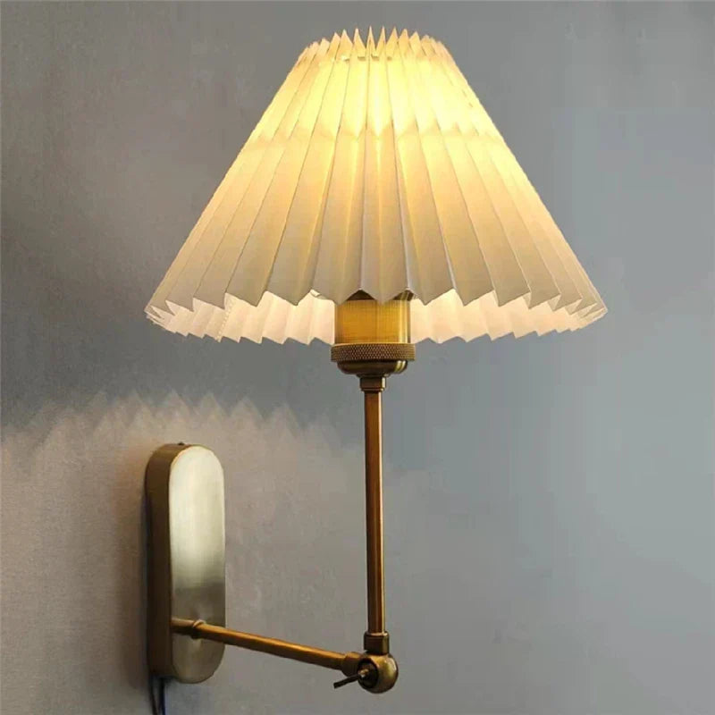DecorBites™ LED Origami Wall Lamp Rotatable Pole Light for Bedroom & Living Room