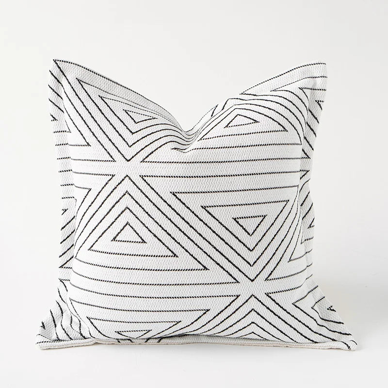 DecorBites™ Cozy Green Handmade Pillow Cover 45x45cm - Nordic Fall Winter Home Decor