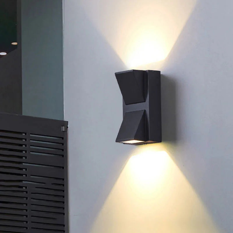 DecorBites™ 4W LED Outdoor Wall Light IP65 Waterproof Garden & Bedroom Decoration Lamp