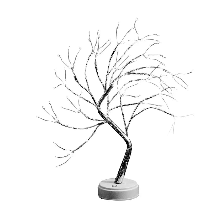 DecorBites™ LED Starry Tree Table Lamp with Touch Switch - 36/108 LEDs, Fairy Night Light