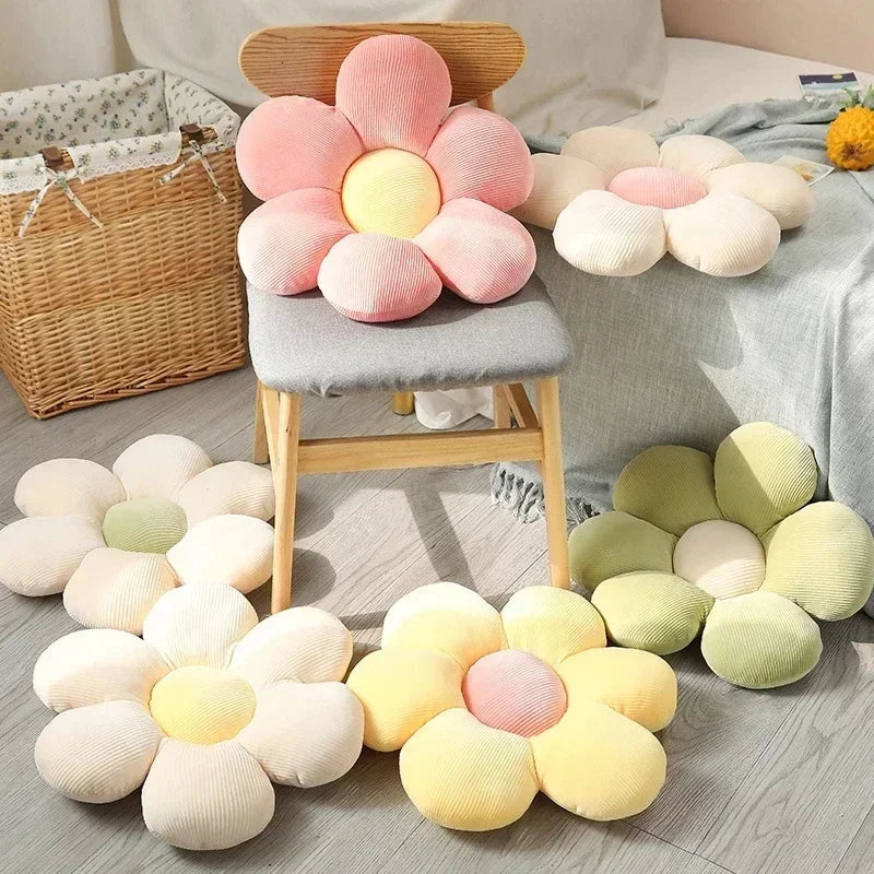 DecorBites™ Daisy Lumbar Support Throw Pillows for Home Decor