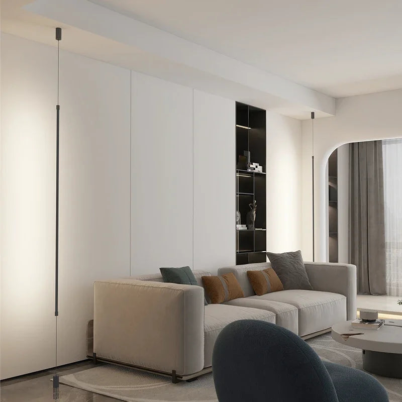 DecorBites™ Black Modern LED Pendant Light for Home Decor and Lighting Solution