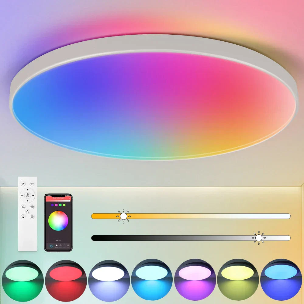 DecorBites™ LED Ceiling Lights for Modern Spaces