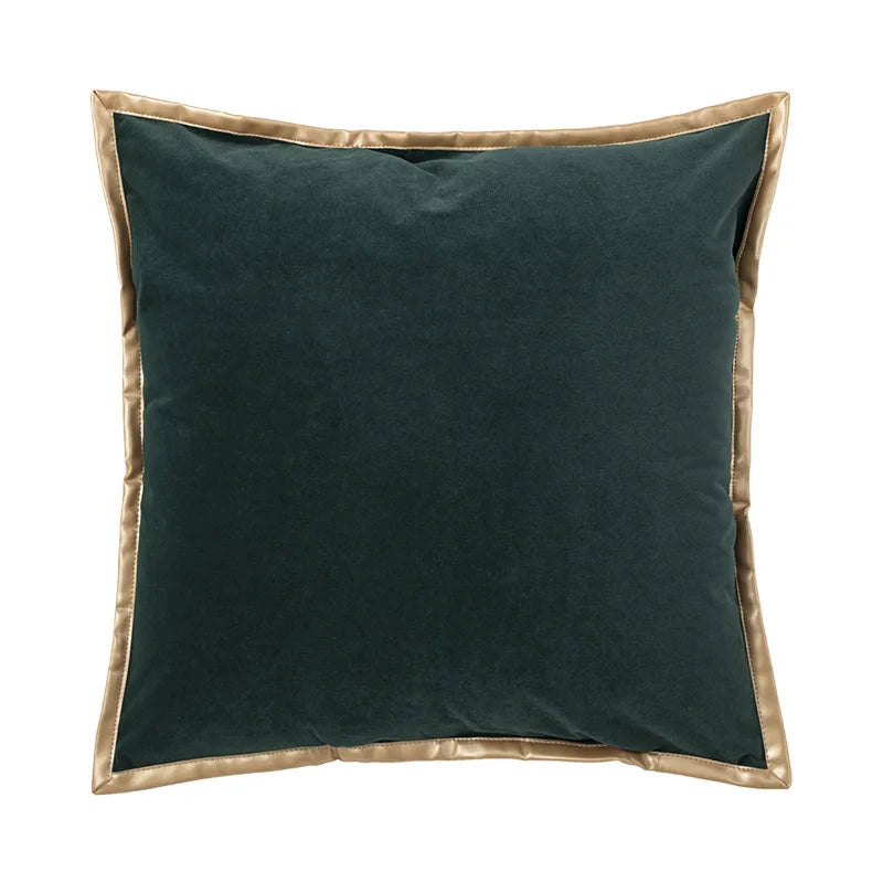 DecorBites™ Luxe Gray & White Cushion Cover 45X45CM for Modern Home Decor & Sofa