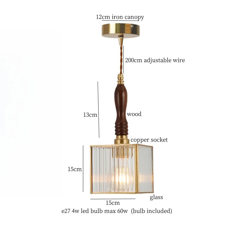DecorBites™ Bubble Glass LED Hanging Light Minimalism Pendant Lamps