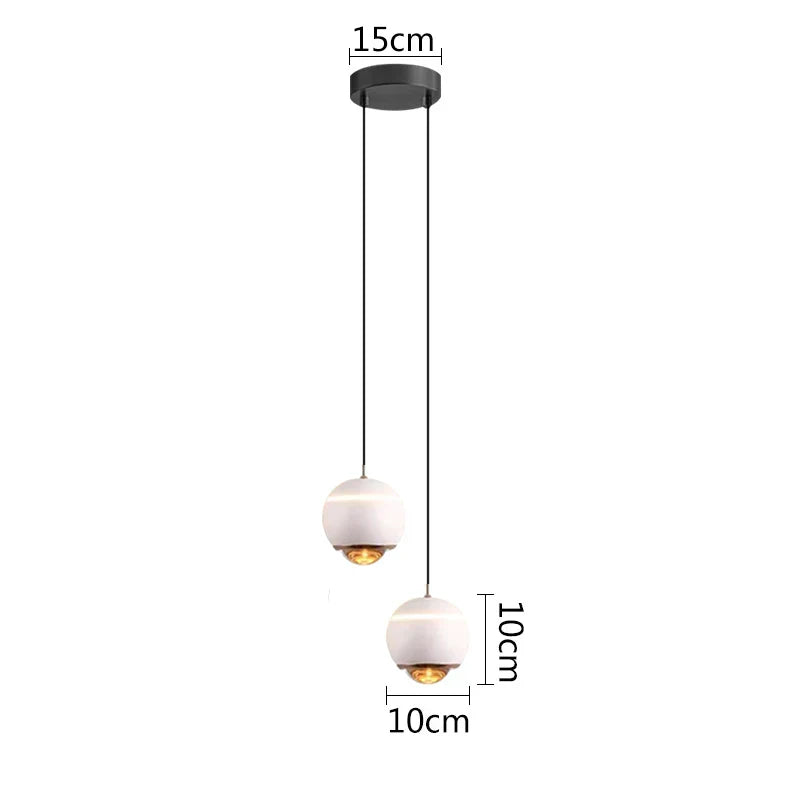 DecorBites™ Ball Pendant Lights for Bedroom, Dining Room, and Kitchen Island