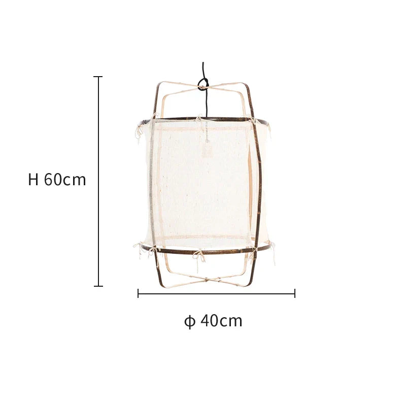 DecorBites™ Linen Cloth Pendant Light: Elegant Bohemian Fabric Chandelier for Home, Restaurant, Hotel