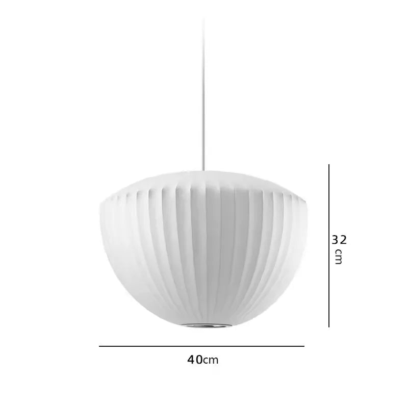 DecorBites™ Bubble Silk Pendant Chandelier for Dining Living Room Kitchen Island & Bedroom
