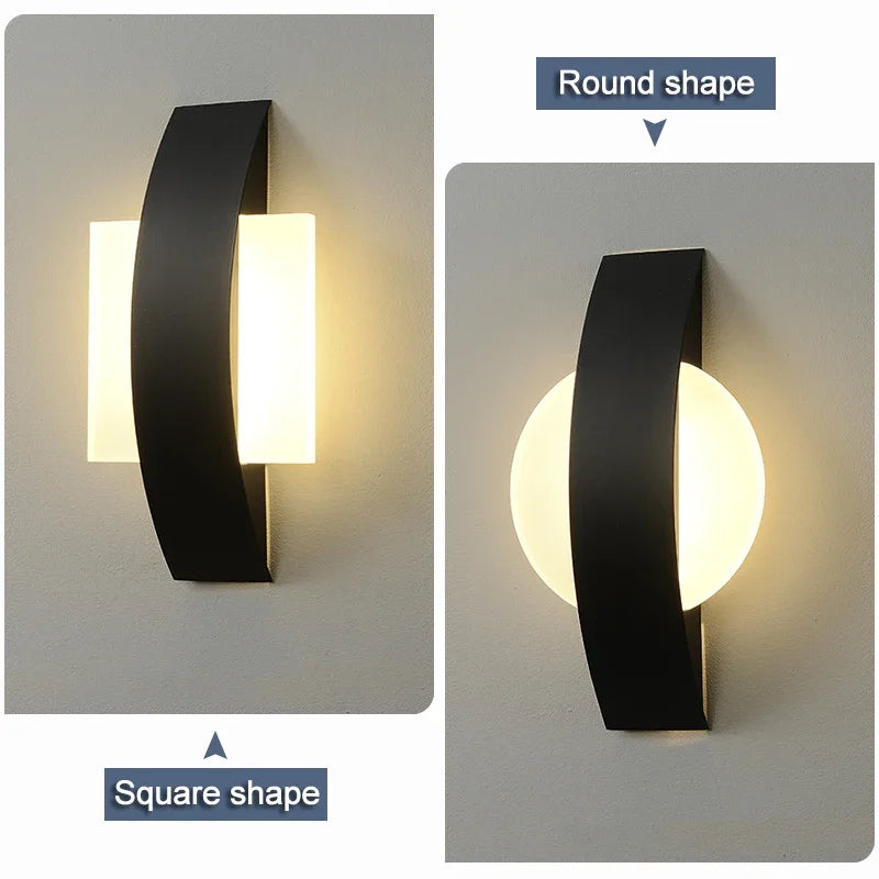 DecorBites™ 4W LED Wall Light Iron & Acrylic Indoor Lamp Fixture for Kitchen and Dining