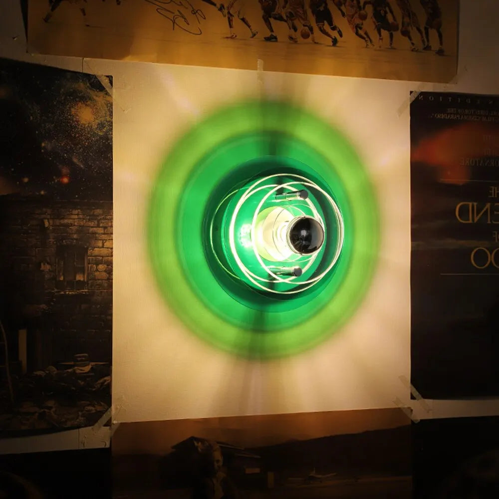 DecorBites™ LED Wall Lamp: Ultra Modern UFO Design for Living Room, Bedroom, Hotel - Bauhaus Style