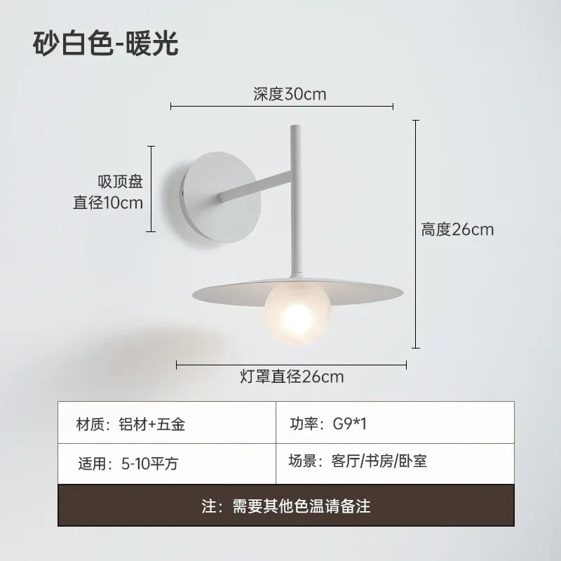 DecorBites™ LED G9 Wall Lamp, Industrial Modern Sconces for Living Room, Bedroom, Cafe