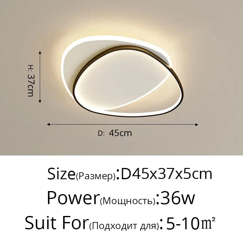 DecorBites™ LED Ceiling Lights for Home Decor Luster Indoor Lighting