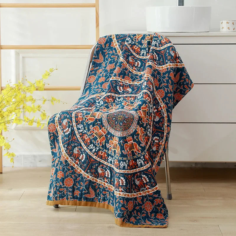 DecorBites™ Cotton Bath Towel - Soft & Absorbent 80x160cm - Large & Luxurious