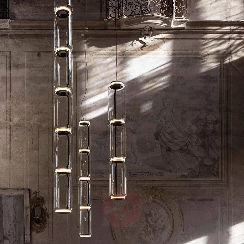 DecorBites™ Glass LED Pendant Light - Stylish and Modern Illumination for Various Spaces
