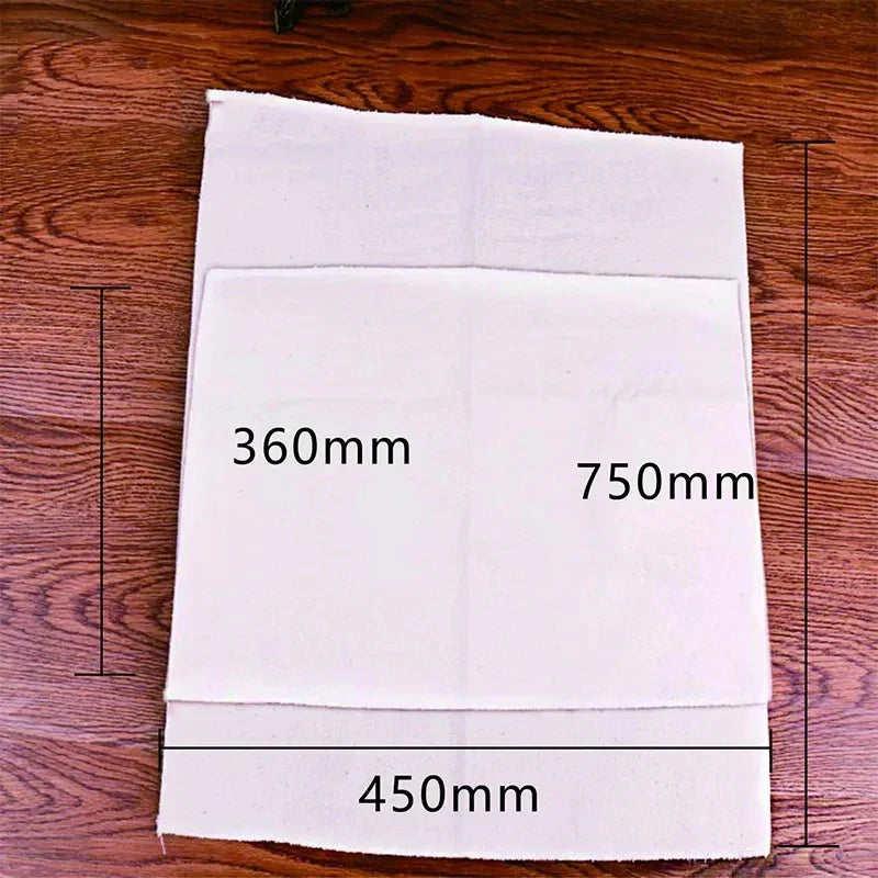 DecorBites™ Linen Cloth Baking Kit for Bread Dough Proving Baguette Flax Mat Pastry