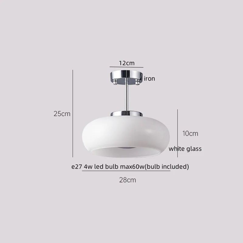 DecorBites™ LED Resin Copper Ceiling Light Fixture for Aisle Porch Living Room
