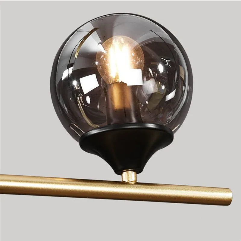 DecorBites™ Linear Hanging Lamp Minimalist Chandelier Modern Nordic Dining Table Lantern
