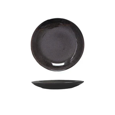 DecorBites™ Ceramic Round Plate - Nordic Design for Hotel, Restaurant, and Home Dishes