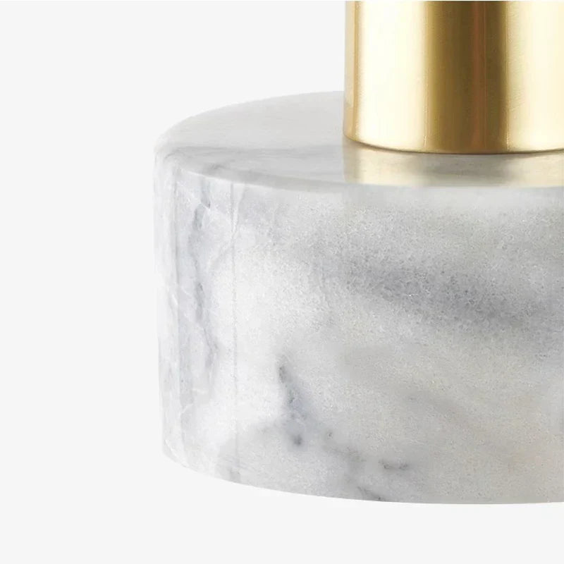 DecorBites™ Green Marble Pendant Light: Luxury Hanging Lamp for Dining Room, Bedside, Hotel.