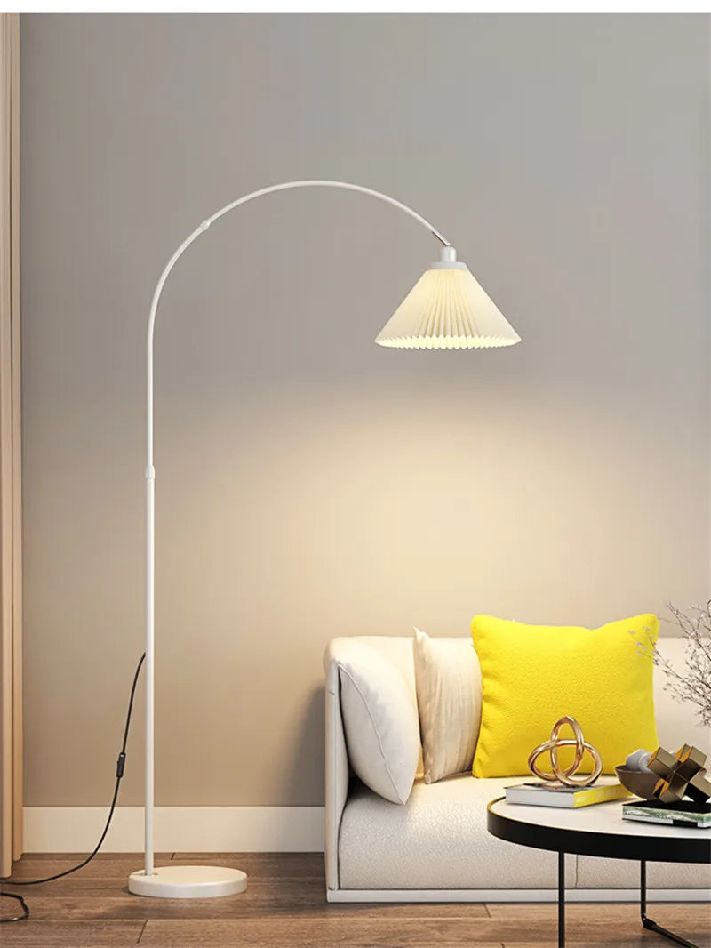 DecorBites™ LED Marble Base Floor Lamp for Modern Living Room & Bedroom Lighting