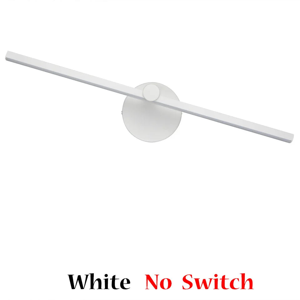 DecorBites™ Linear LED Vanity Wall Light with Switch, 300° Rotation, 41CM - Nordic Minimalist Style