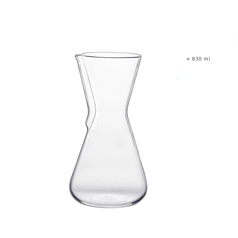 DecorBites™ Barista Kettle Pot Coffee Strainer Pitcher Set for Cafe and Home