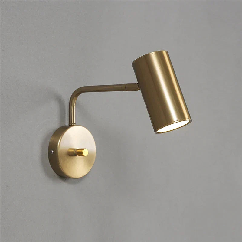 DecorBites™ LED Rotatable Wall Lamps Black Gold White Sconce