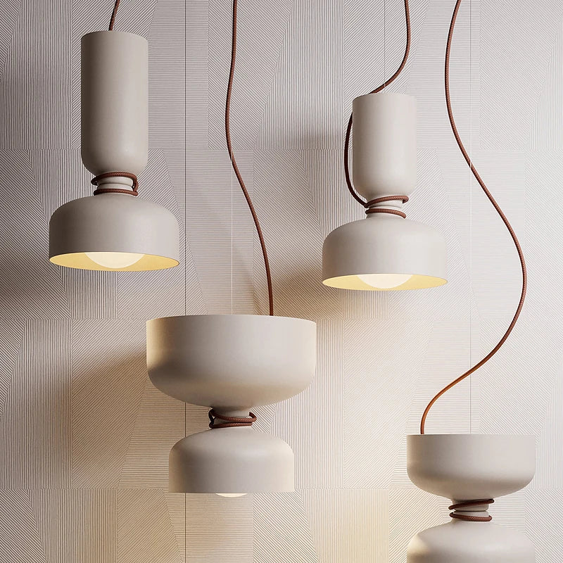 DecorBites™ LED Pendant Light: Minimalist Iron Fixture for Bedroom, Living Room, Restaurants & Bars