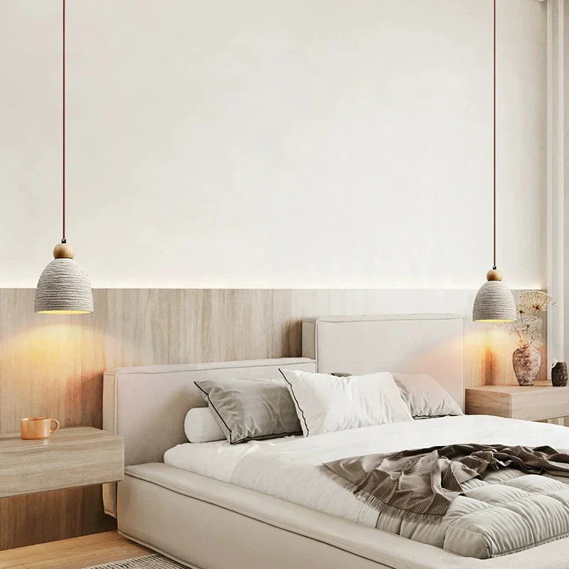 DecorBites™ Concrete High Pendant Chandelier for Bedroom, Restaurant, and Bar