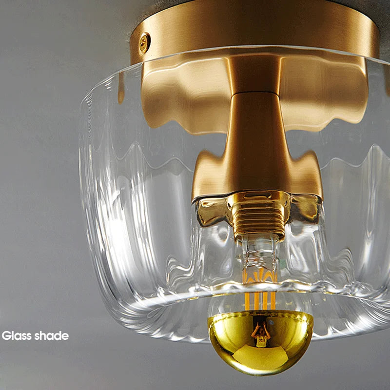 DecorBites™ LED Chandelier: Glass Wall Sconce for Restaurant, Bar, Living Room - Ceiling Lamp