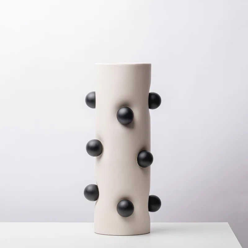 DecorBites™ Geometric Ball Vase: Creative Resin Terrarium Pot for Home Decor or Floral Arrangements