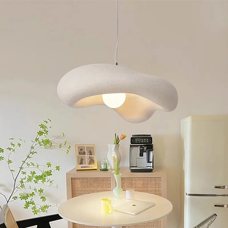 DecorBites™ Creamy Style Pendant Light | Resin Dining Room LED Island Lamp