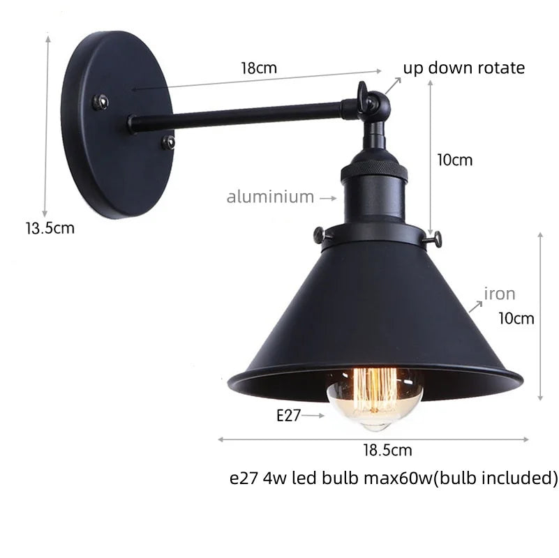 DecorBites™ LED Indoor Wall Lamps Silver for Bathroom Mirror Stair Dinning Room Home Decor