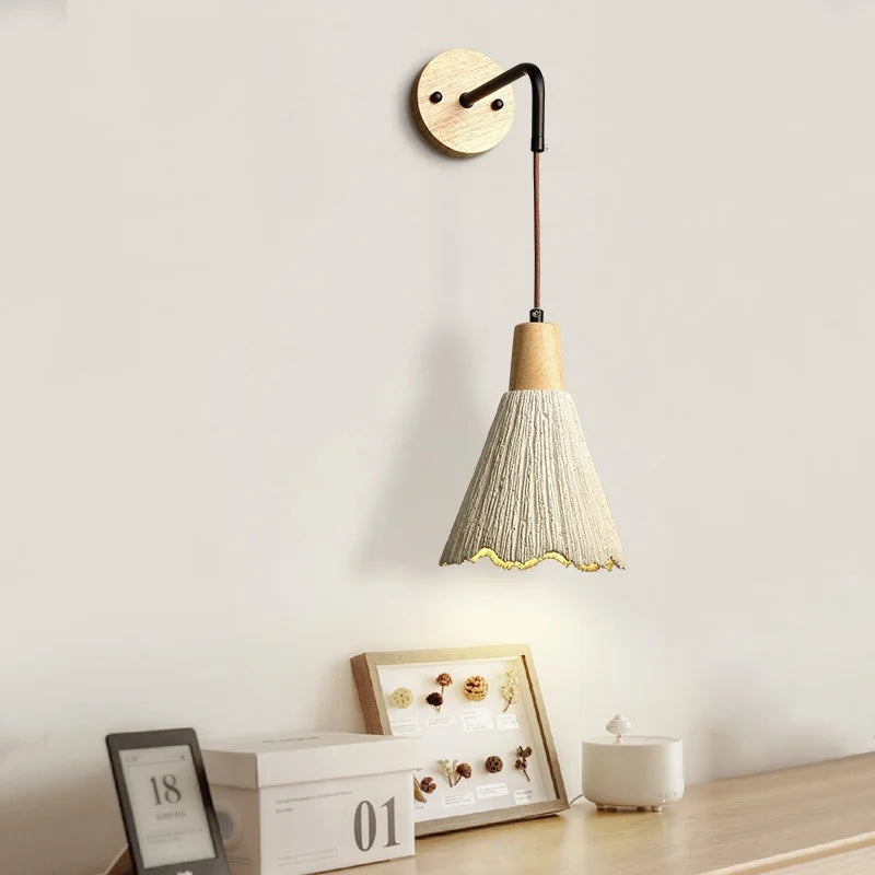 DecorBites™ LED Wall Light Fixture with Pull Chain Switch - Modern Nordic Design