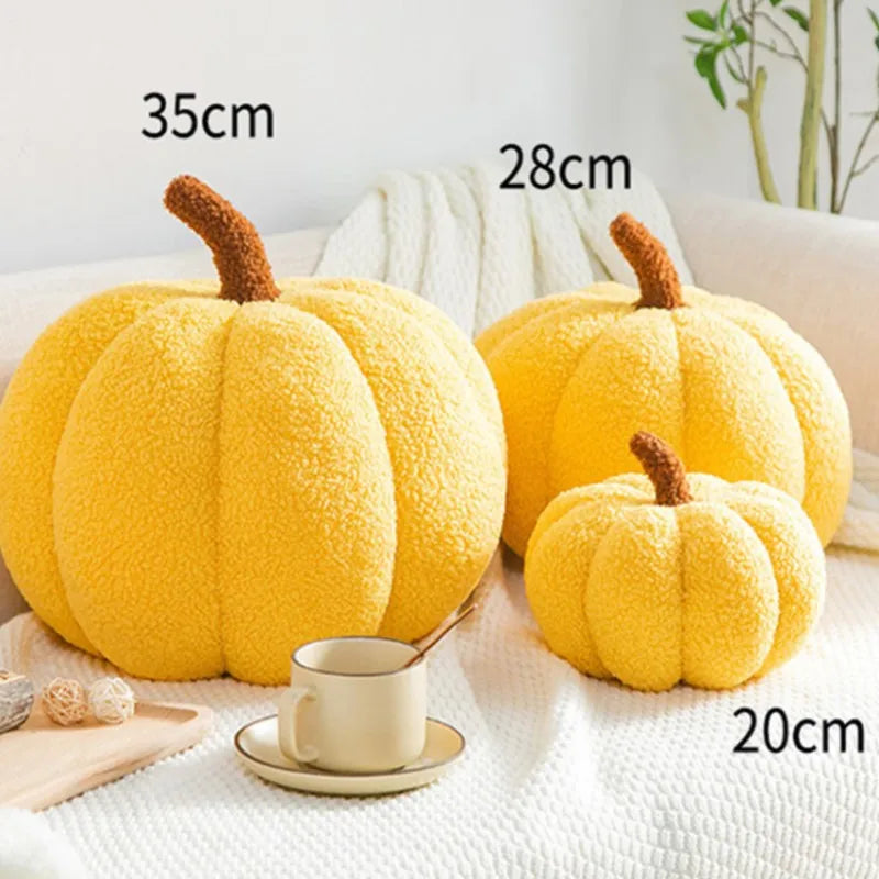 DecorBites™ 3D Pumpkin Throw Pillow for Home Decoration in Living Room Sofa Couch