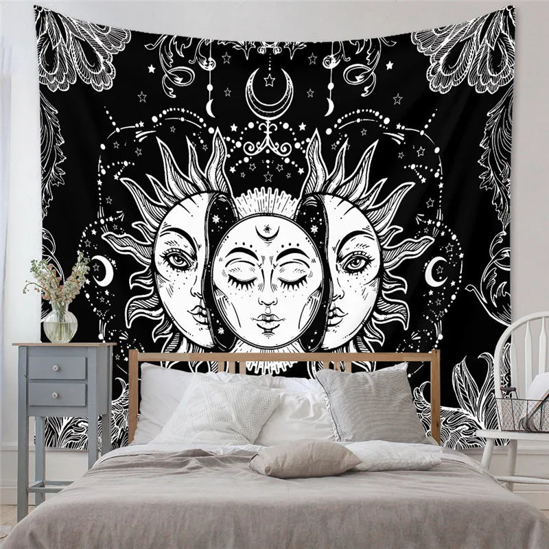 DecorBites™ Bohemian Decorative Tapestry Yoga Mat Sofa Blanket